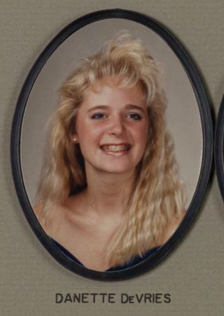 Omicron Chapter Composite Detail, Danette DeVries, 1988-1989