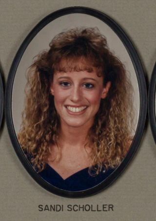 Omicron Chapter Composite Detail, Sandi Scholler, 1988-1989