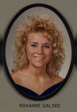 Omicron Chapter Composite Detail, Roxanne Dalske, 1988-1989