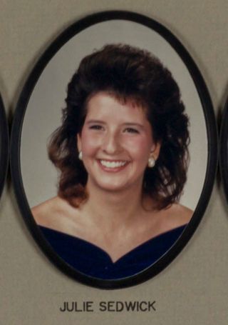 Omicron Chapter Composite Detail, Julie Sedwick, 1988-1989