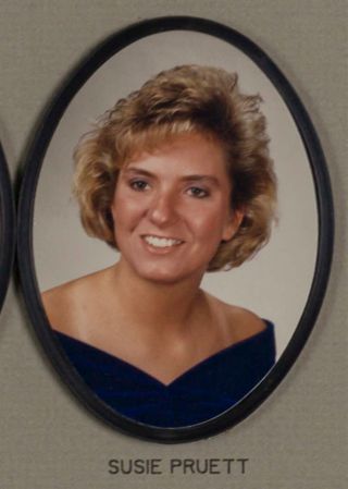 Omicron Chapter Composite Detail, Susie Pruett, 1988-1989