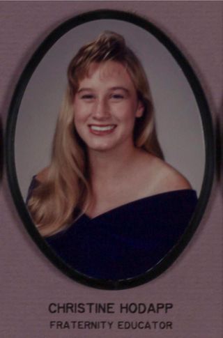 Omicron Chapter Composite Detail, Christine Hodapp, 1991-1992