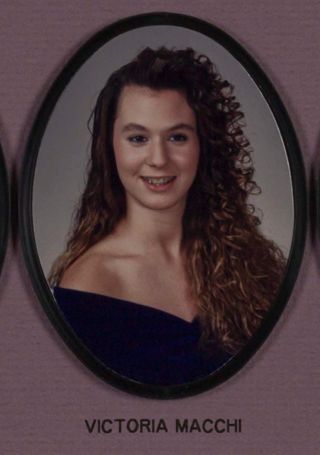 Omicron Chapter Composite Detail, Victoria Macchi, 1991-1992