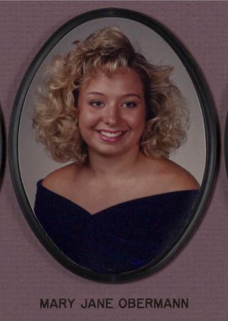 Omicron Chapter Composite Detail, Mary Jane Obermann, 1991-1992