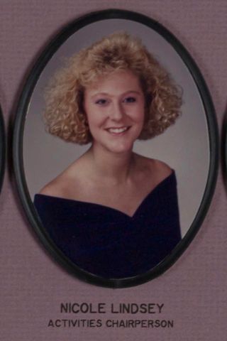Omicron Chapter Composite Detail, Nicole Lindsey, 1991-1992