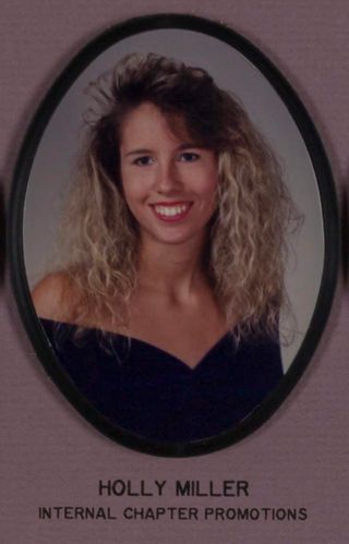 Omicron Chapter Composite Detail, Holly Miller, 1991-1992