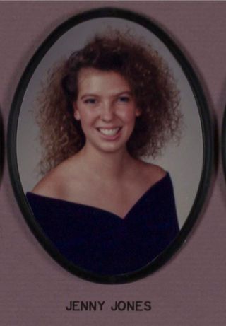 Omicron Chapter Composite Detail, Jenny Jones, 1991-1992