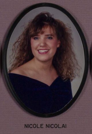 Omicron Chapter Composite Detail, Nicole Nicolai, 1991-1992