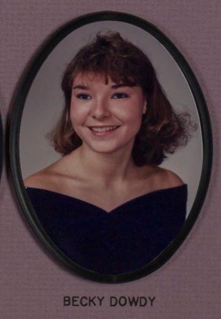 Omicron Chapter Composite Detail, Becky Dowdy, 1991-1992