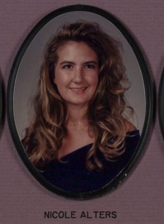 Omicron Chapter Composite Detail, Nicole Alters, 1991-1992