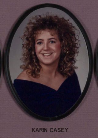 Omicron Chapter Composite Detail, Karin Casey, 1991-1992