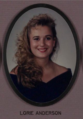 Omicron Chapter Composite Detail, Lorie Anderson, 1992-1993