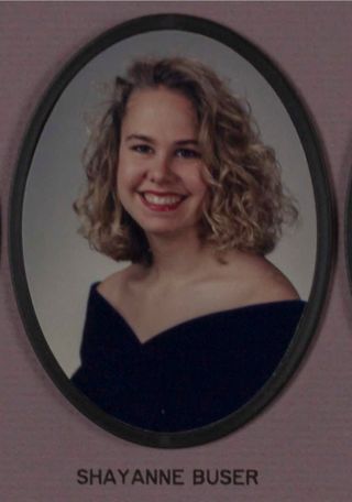 Omicron Chapter Composite Detail, Shayanne Buser, 1992-1993