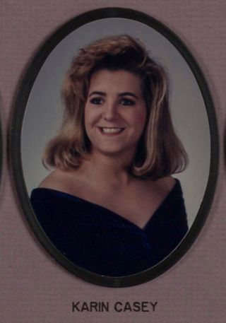 Omicron Chapter Composite Detail, Karin Casey, 1992-1993