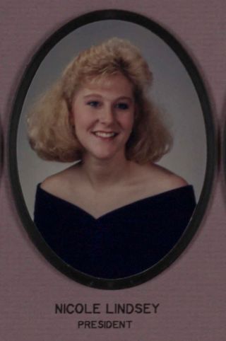 Omicron Chapter Composite Detail, Nicole Lindsey, 1992-1993