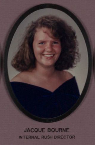 Omicron Chapter Composite Detail, Jacque Bourne, 1992-1993