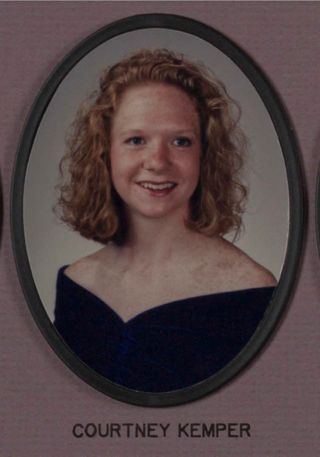Omicron Chapter Composite Detail, Courtney Kemper, 1992-1993