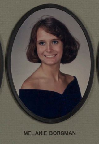 Omicron Chapter Composite Detail, Melanie Borgman, 1993-1994