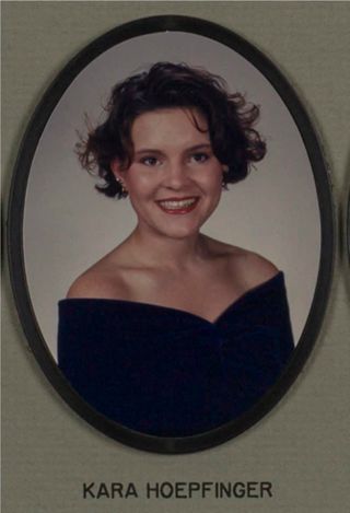 Omicron Chapter Composite Detail, Kara Hoepfinger, 1993-1994