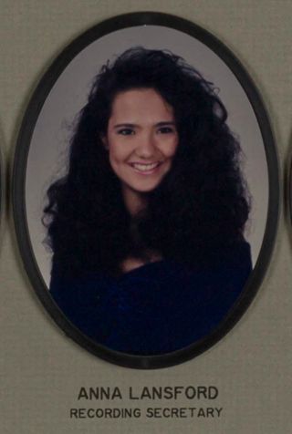 Omicron Chapter Composite Detail, Anna Lansford, 1993-1994