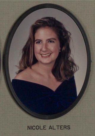 Omicron Chapter Composite Detail, Nicole Alters, 1993-1994