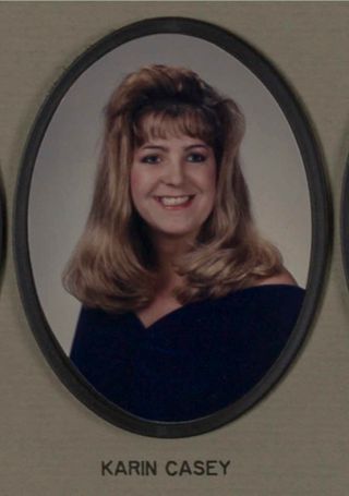 Omicron Chapter Composite Detail, Karin Casey, 1993-1994