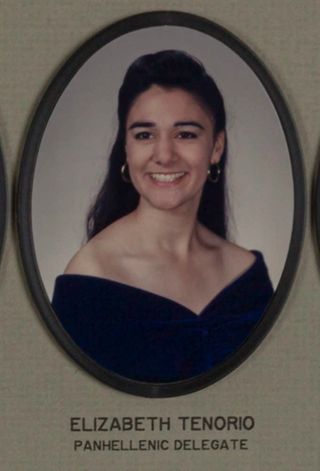Omicron Chapter Composite Detail, Elizabeth Tenorio, 1993-1994