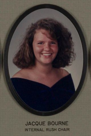 Omicron Chapter Composite Detail, Jacque Bourne, 1993-1994