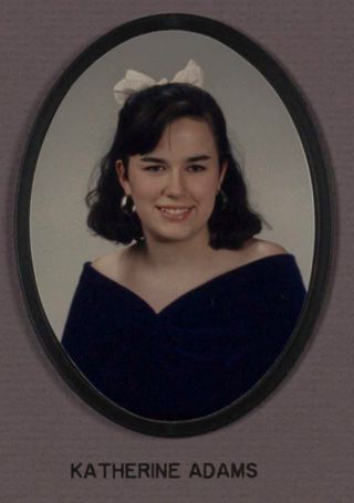 Omicron Chapter Composite Detail, Katherine Adams, 1994-1995