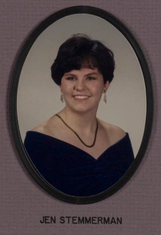 Omicron Chapter Composite Detail, Jen Stemmerman, 1994-1995