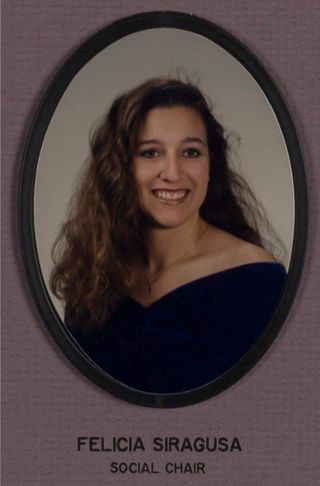 Omicron Chapter Composite Detail, Felicia Siragusa, 1994-1995