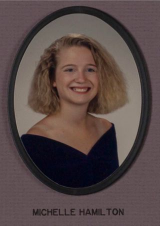 Omicron Chapter Composite Detail, Michelle Hamilton, 1994-1995