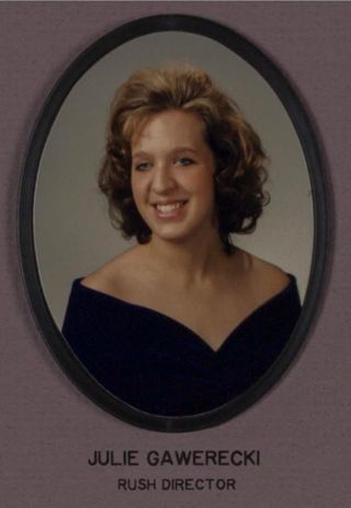 Omicron Chapter Composite Detail, Julie Gawerecki, 1995-1996