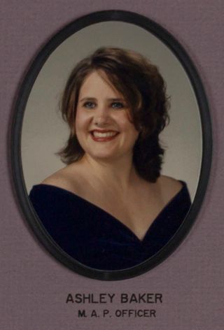 Omicron Chapter Composite Detail, Ashley Baker, 1995-1996