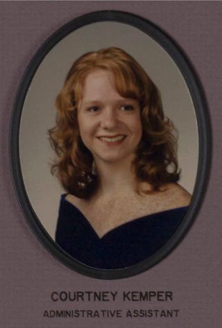 Omicron Chapter Composite Detail, Courtney Kemper, 1995-1996