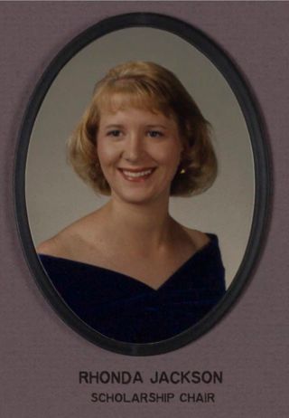 Omicron Chapter Composite Detail, Rhonda Jackson, 1995-1996