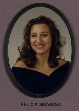 Omicron Chapter Composite Detail, Felicia Siragusa, 1995-1996