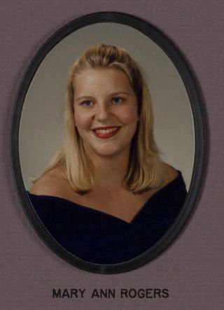 Omicron Chapter Composite Detail, Mary Ann Rogers, 1995-1996