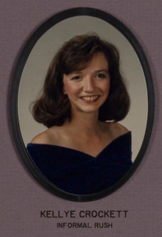 Omicron Chapter Composite Detail, Kellye Crockett, 1995-1996