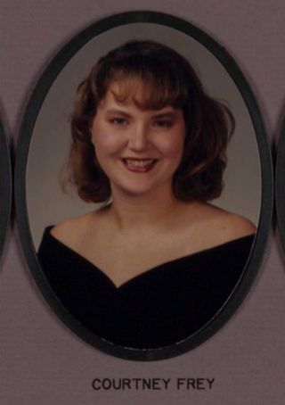 Omicron Chapter Composite Detail, Courtney Frey, 1996-1997