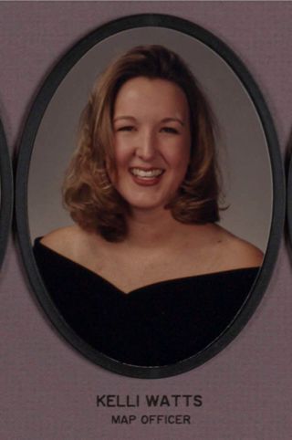 Omicron Chapter Composite Detail, Kelli Watts, 1996-1997