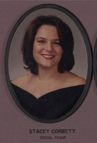 Omicron Chapter Composite Detail, Stacey Corbett, 1996-1997