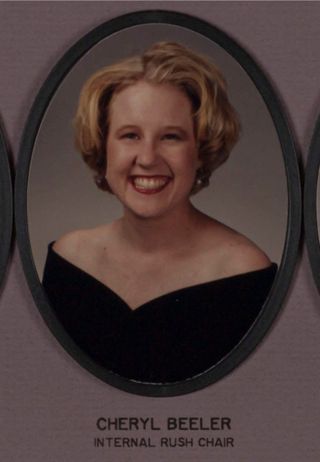 Omicron Chapter Composite Detail, Cheryl Beeler, 1996-1997