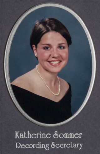 Omicron Chapter Composite Detail, Katherine Sommer, 1998-1999