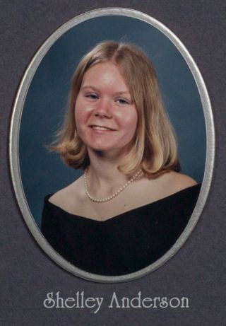 Omicron Chapter Composite Detail, Shelley Anderson, 1998-1999