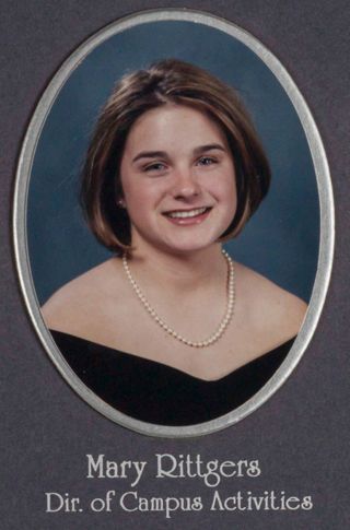 Omicron Chapter Composite Detail, Mary Rittgers, 1998-1999