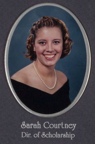 Omicron Chapter Composite Detail, Sarah Courtney, 1998-1999