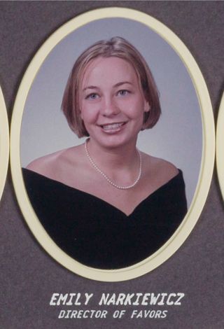 Omicron Chapter Composite Detail, Emily Narkiewicz, 1999-2000