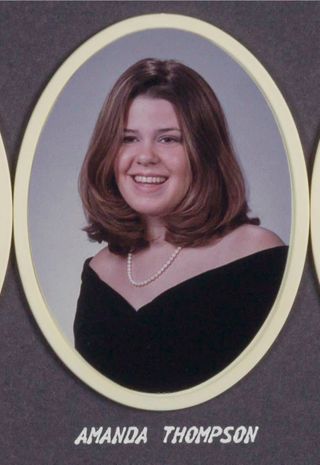Omicron Chapter Composite Detail, Amanda Thompson, 1999-2000