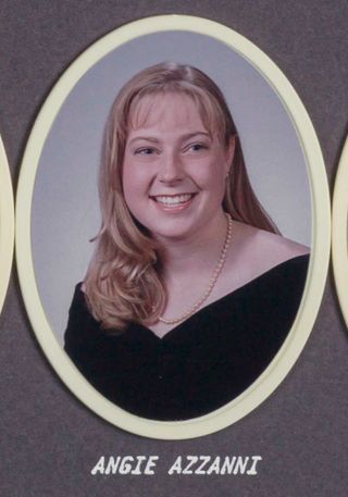 Omicron Chapter Composite Detail, Angie Azzanni, 1999-2000